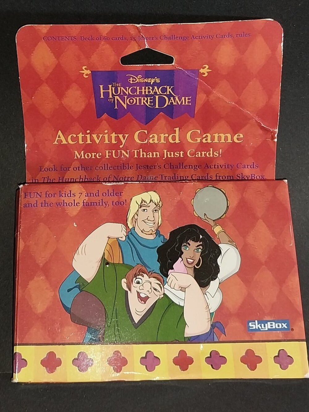 Hunchback of Notre Dame Activity Card Game